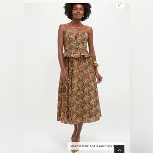 HYACINTH HOUSE
Black Multi Floral Maeve Midi Dress